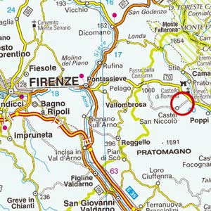 �bersicht strassenkarte